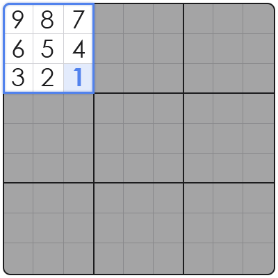 sudoku hidden single